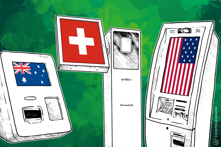 New BTMs in Australia, Switzerland and the United States