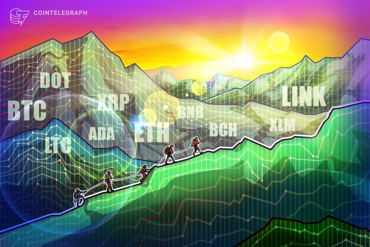史上最高値突破なるか　仮想通貨チャート分析：ビットコイン・イーサ・XRP（リップル）・ビットコインキャッシュ・ライトコイン