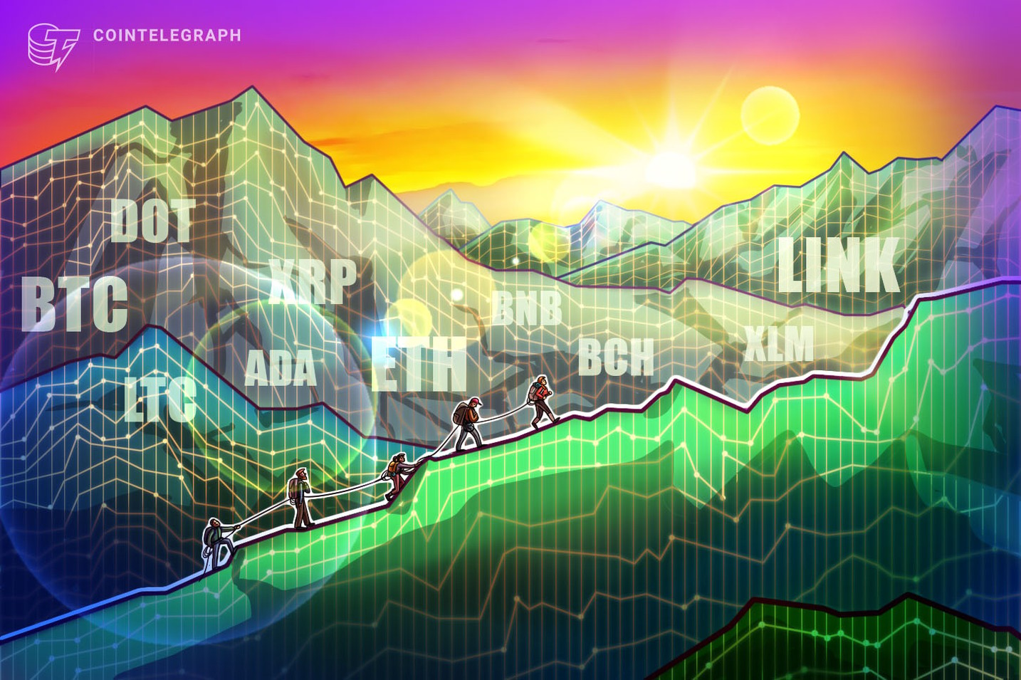 Price analysis 11/30: BTC, ETH, XRP, BCH, LINK, LTC, ADA, DOT, BNB, XLM