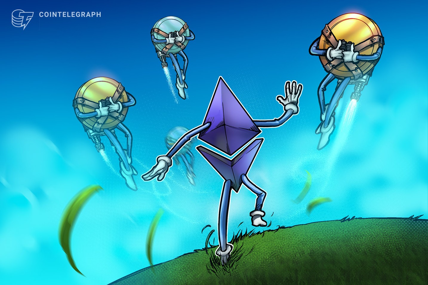 Mientras DeFi está en auge, los competidores de la blockchain de Ethereum se ponen al día