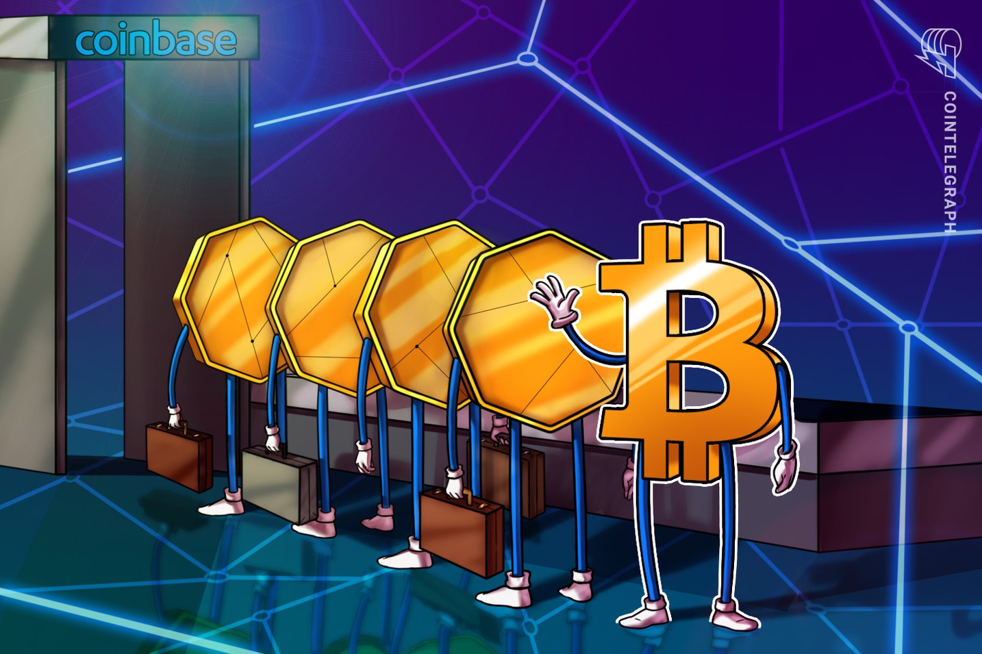 Fest im Sattel – Coinbase bei Höhenflug von Bitcoin bisher ohne Ausfälle