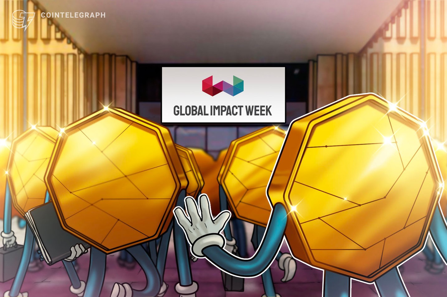 Cointelegraph Editor-in-Chief Kristina Cornèr talks digital currencies with Mastercard at Global Impact Week 