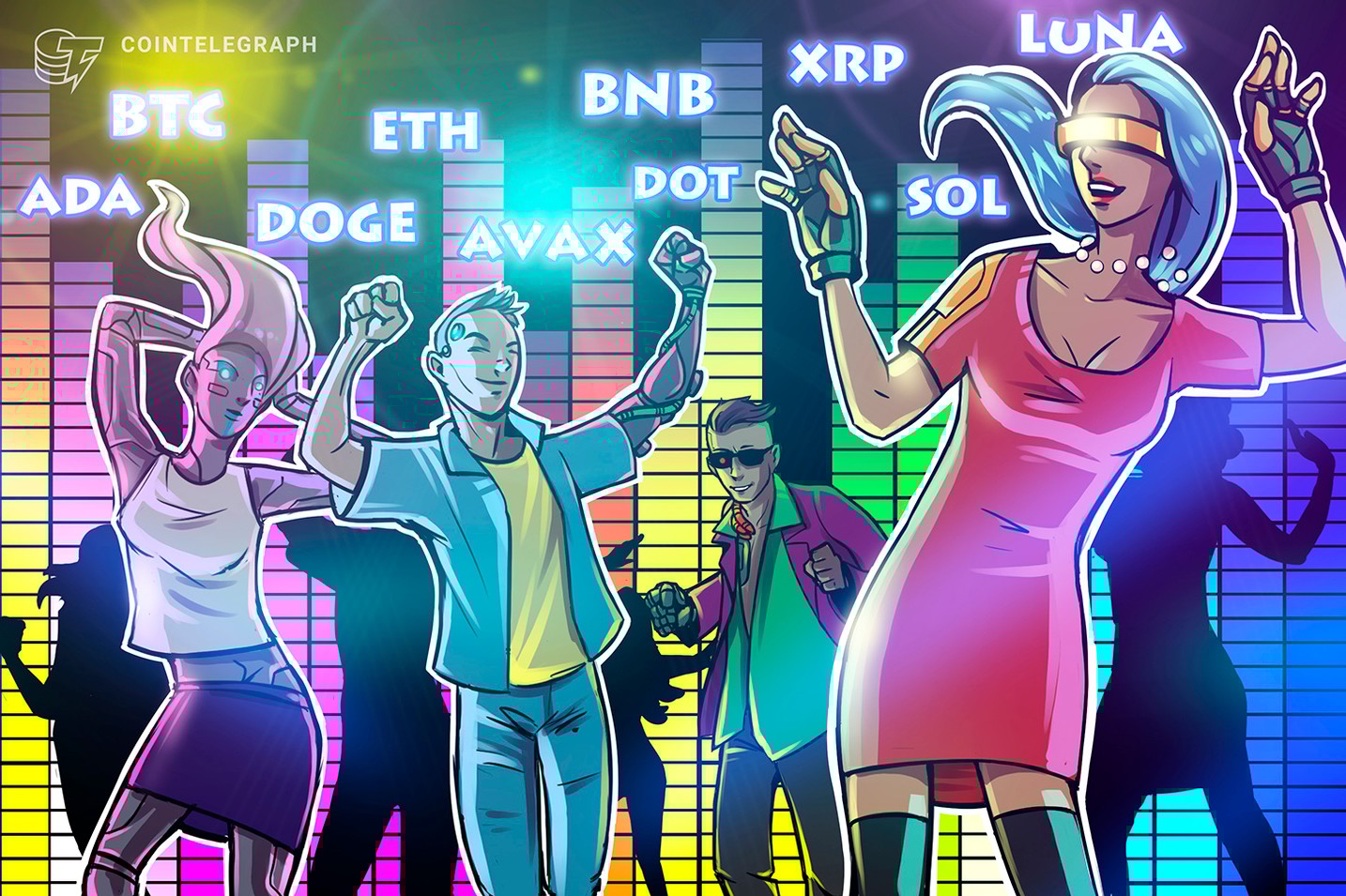 Análise de preços 23/02: BTC, ETH, BNB, XRP, ADA, SOL, AVAX, LUNA, DOGE, DOT