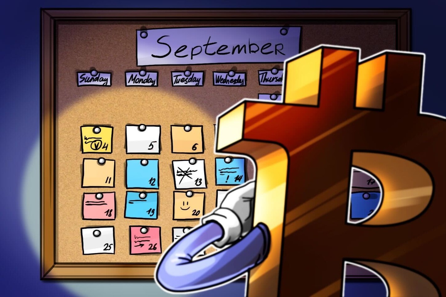 Pourquoi septembre s'annonce comme un mois potentiellement désastreux pour le prix du bitcoin ?