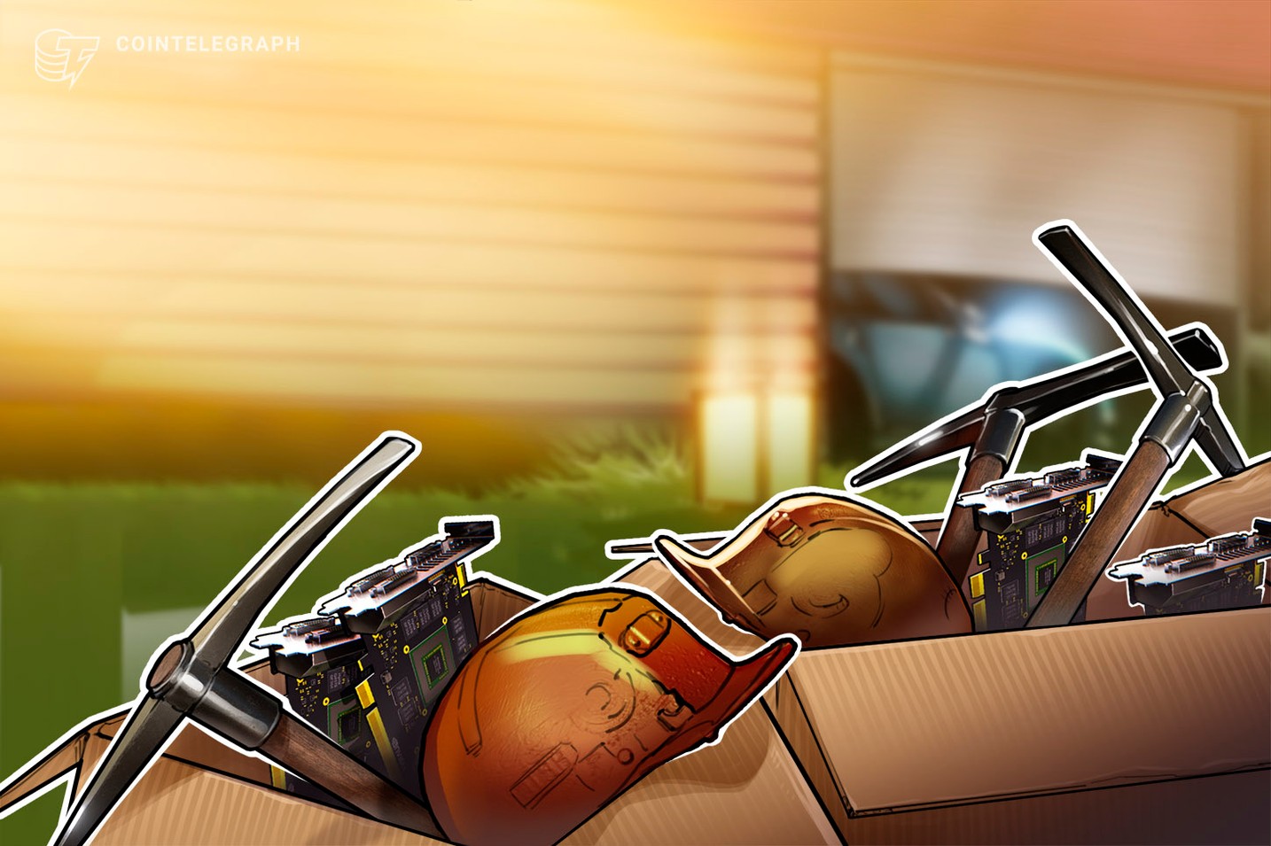 マレーシアのボルネオ島　盗電している違法仮想通貨マイナーを摘発