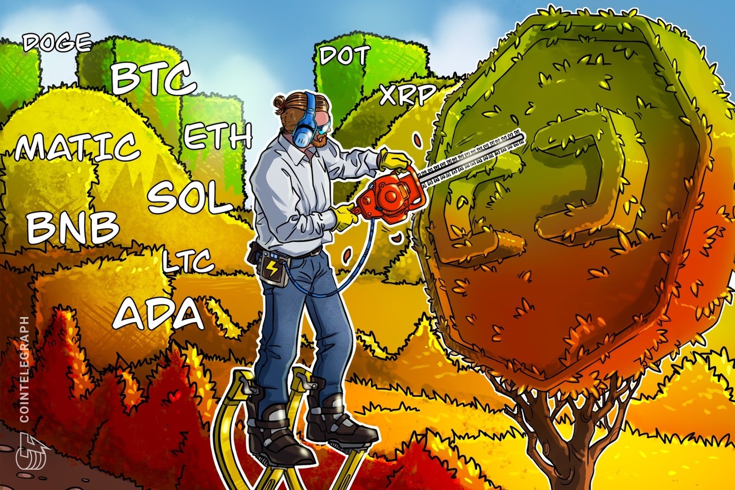 短期的に重要なサポートは？  仮想通貨チャート分析：ビットコイン・イーサ・XRP（リップル） 