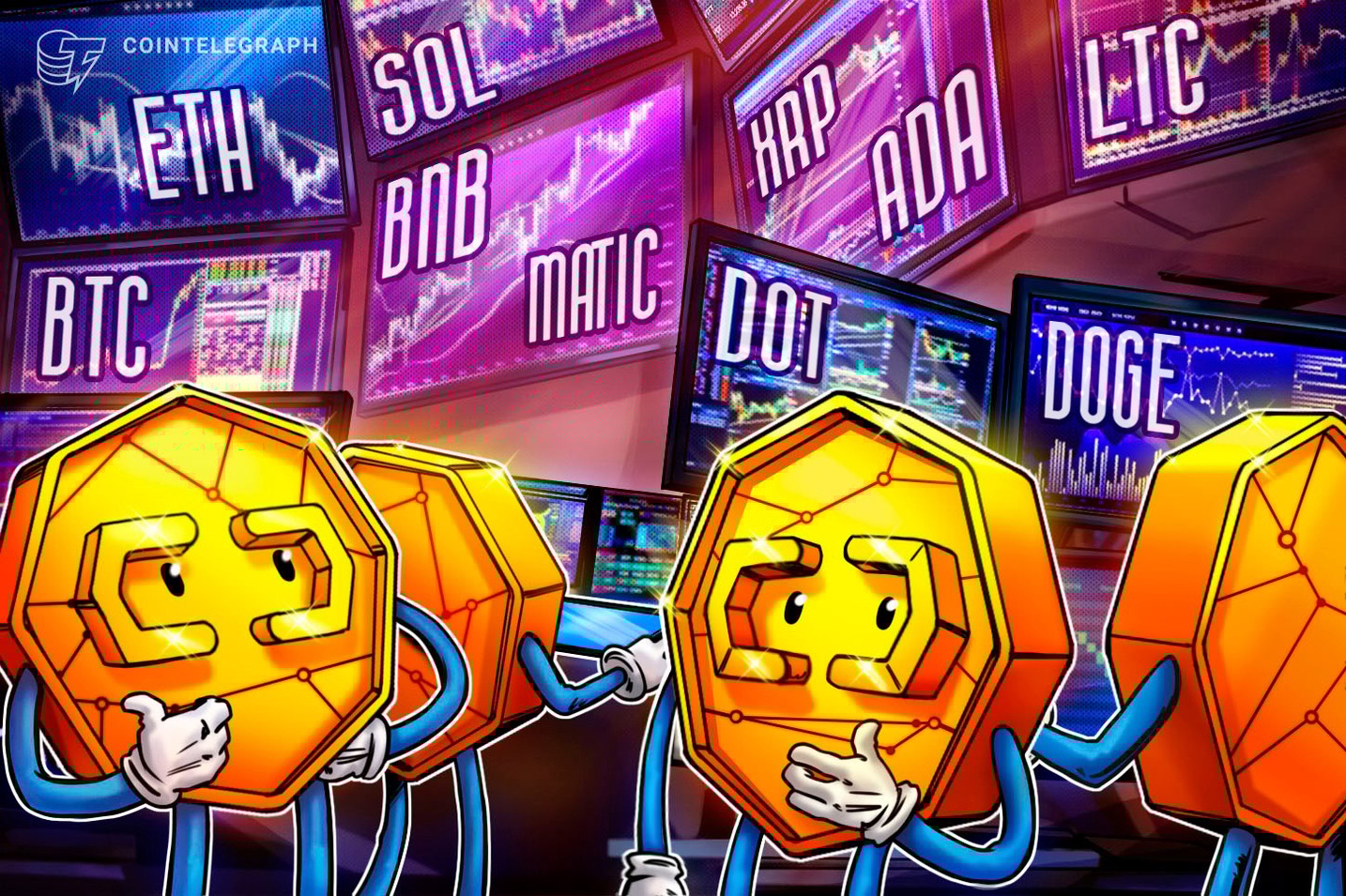 Price analysis 8/16: BTC, ETH, BNB, XRP, DOGE, ADA, SOL, MATIC, LTC, DOT 