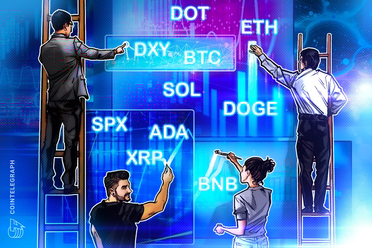 弱気派が依然として主導権か？ 仮想通貨チャート分析：ビットコイン・イーサ・XRP（リップル） 