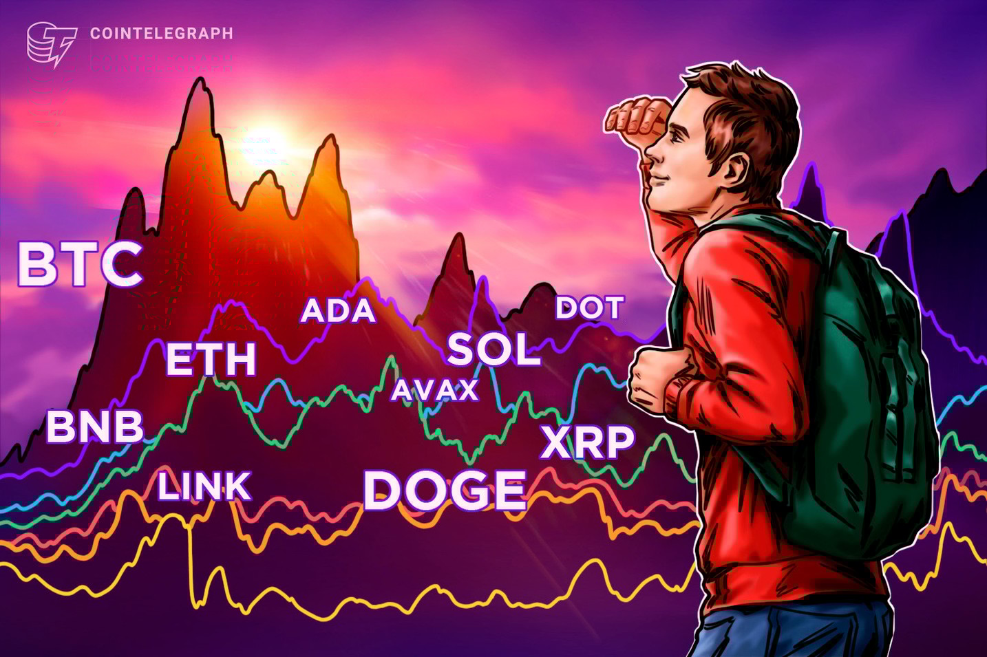 下落は一時的か　仮想通貨チャート分析：ビットコイン・イーサ・ソラナ・XRP（リップル）