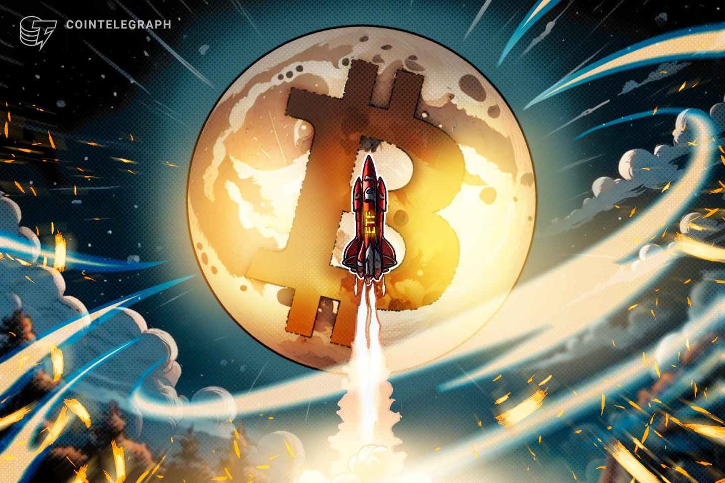 Spot Bitcoin ETFs record new ATH of $680M as BTC bull run gathers pace