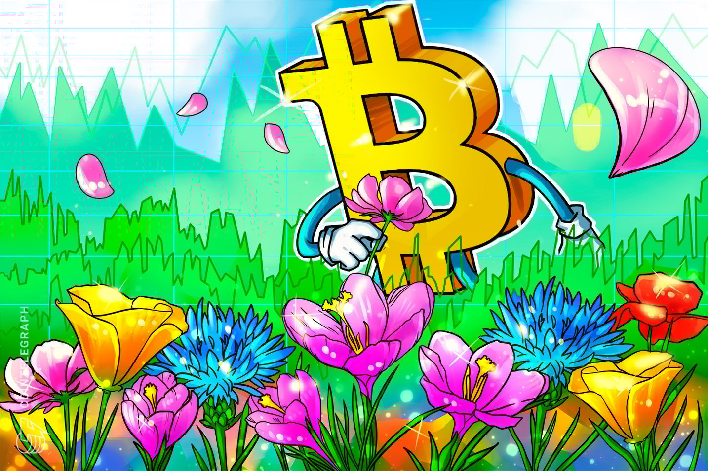 Bitcoin confirma melhor maio desde 2019, apesar da queda 'predatória' de 3% do BTC