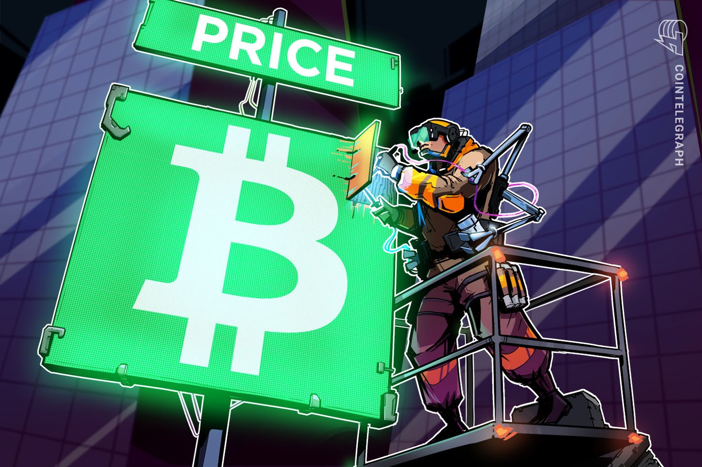 ビットコインの投資家心理が改善、69000ドルに接近