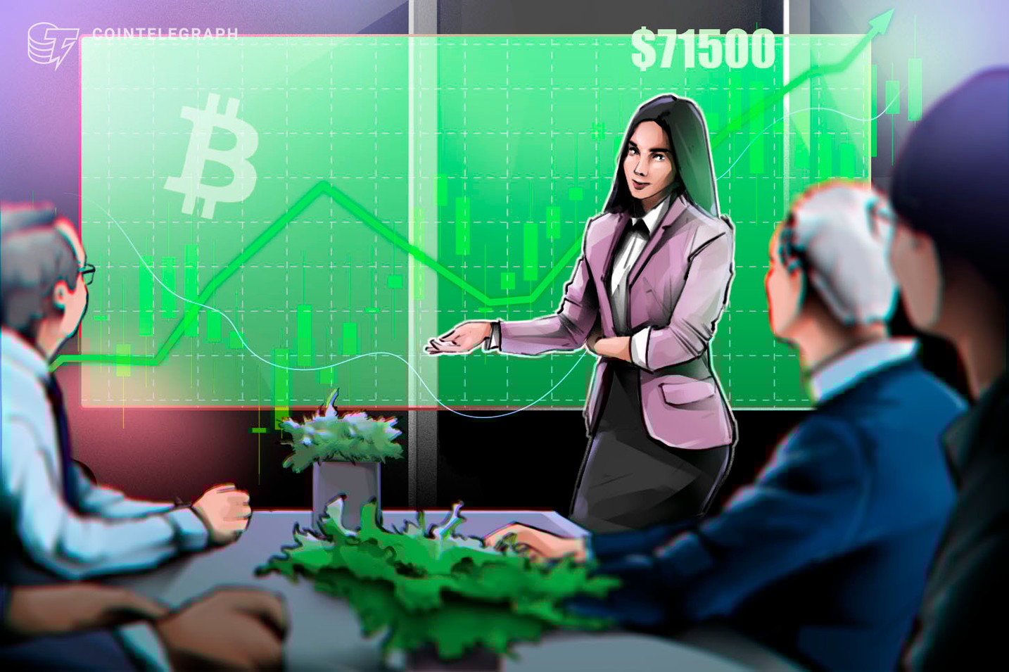6万5000ドルを突破したビットコイン　次の焦点は7万1500ドルへの上昇