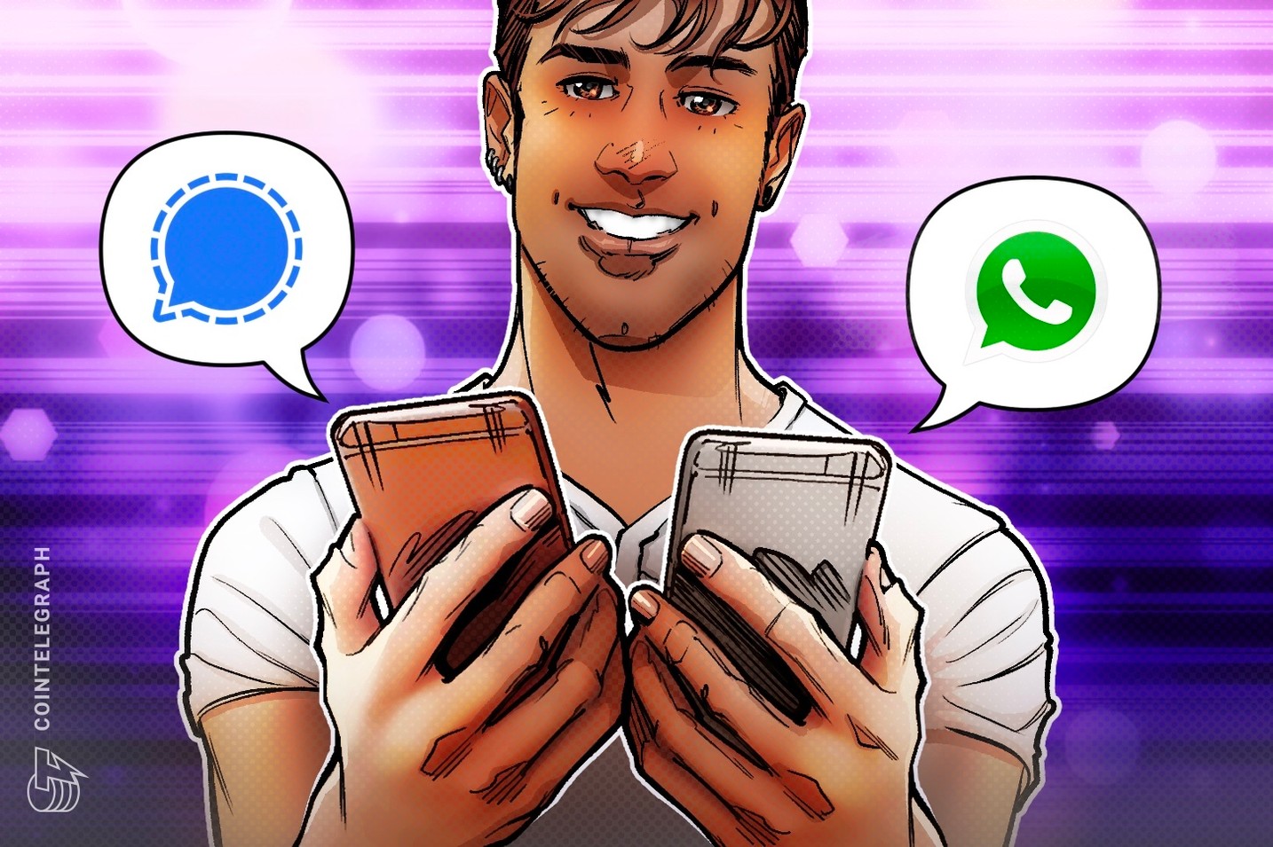 WhatsApp e Signal estão temporariamente isentos do projeto de lei de controle de conversas da União Europeia