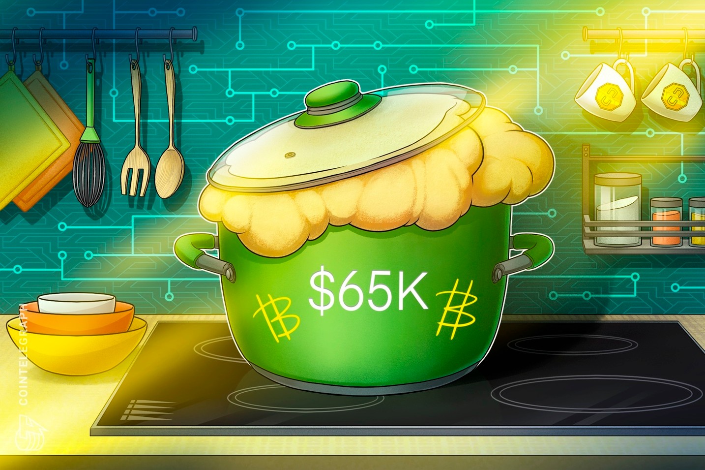 Bitcoin back above $65K as traders shake off Mt. Gox BTC transfers