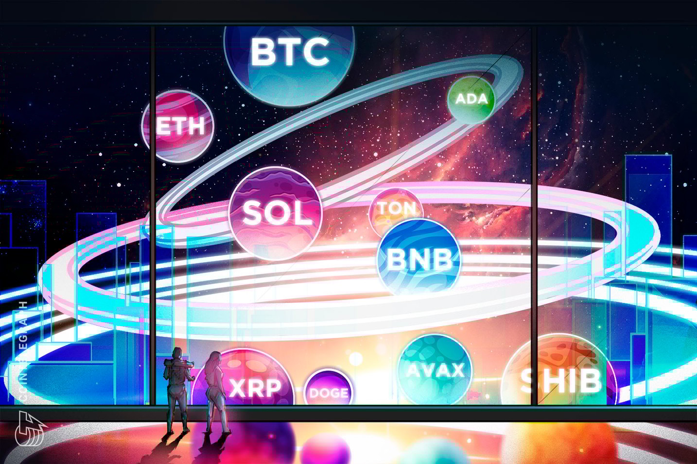 弱気トレンド入りか？　仮想通貨チャート分析：ビットコイン・イーサ・XRP（リップル）・ソラナ