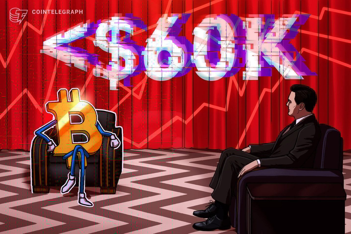 Preço do Bitcoin continua caindo abaixo de US$ 60 mil — Aqui está o motivo
