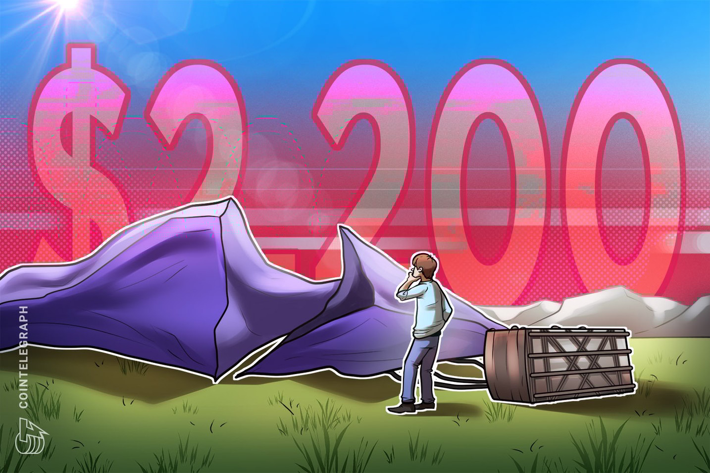 Market makers venderam mais de US$ 300 milhões em Ether quando o preço do ETH caiu abaixo de US$ 2.200