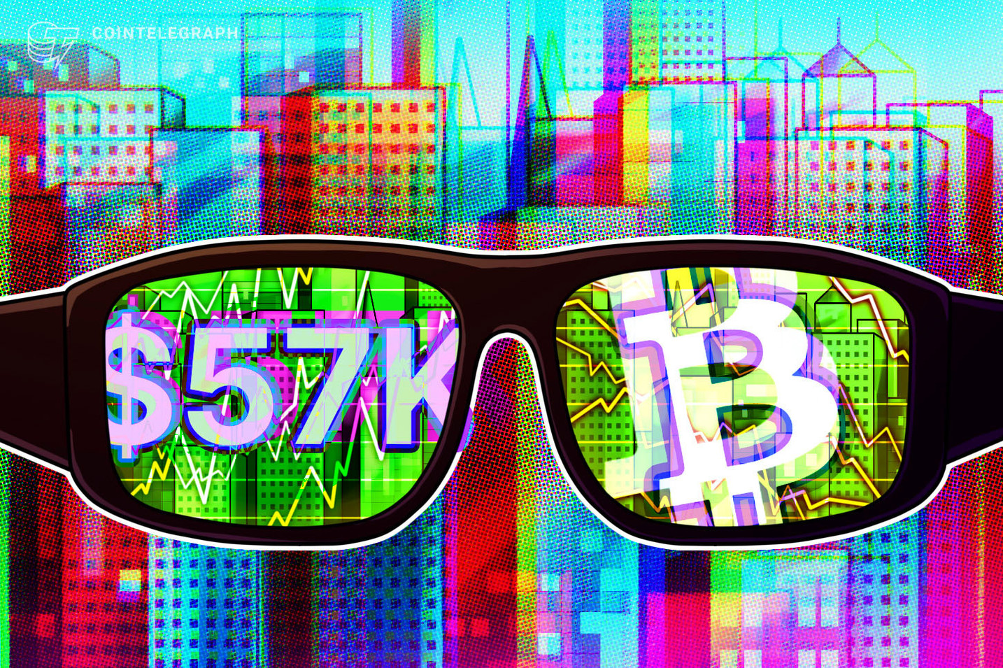 ビットコインは5万7000ドルへの回復を目指す　トレーダーの間では楽観論が復活