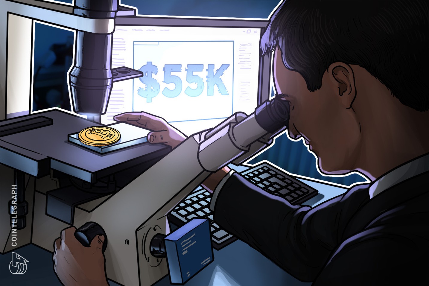 Queda no preço do Bitcoin pode testar novamente US$ 55 mil antes da próxima alta