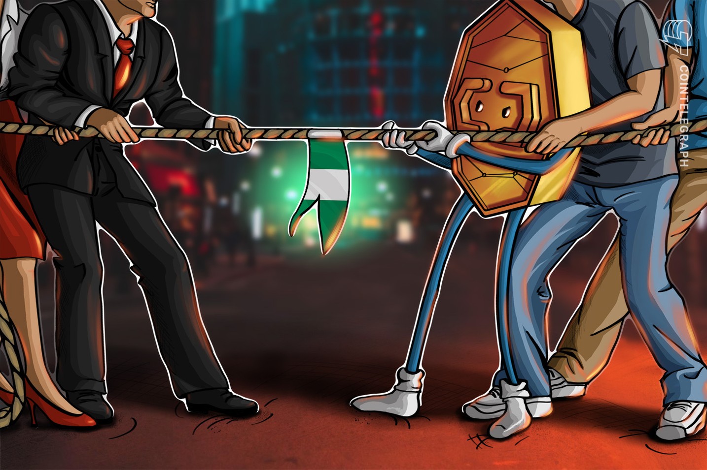  ناشط نيجيري يتلقّى دعماً محلّياً في المعركة القانونية لاستخدام العملات المشفرة