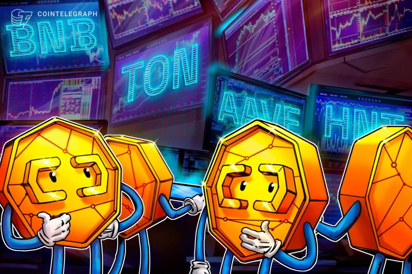 Ação de preço lateral do Bitcoin pode impulsionar BNB, TON, AAVE e HNT
