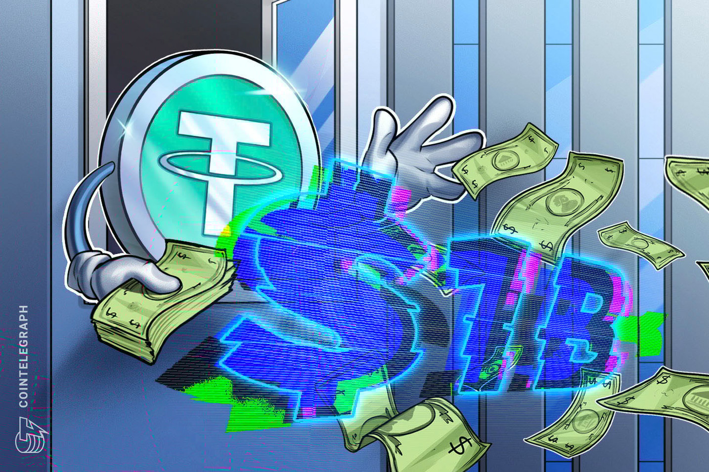 Tether emite mais US$ 1 bilhão em USDT na rede Tron