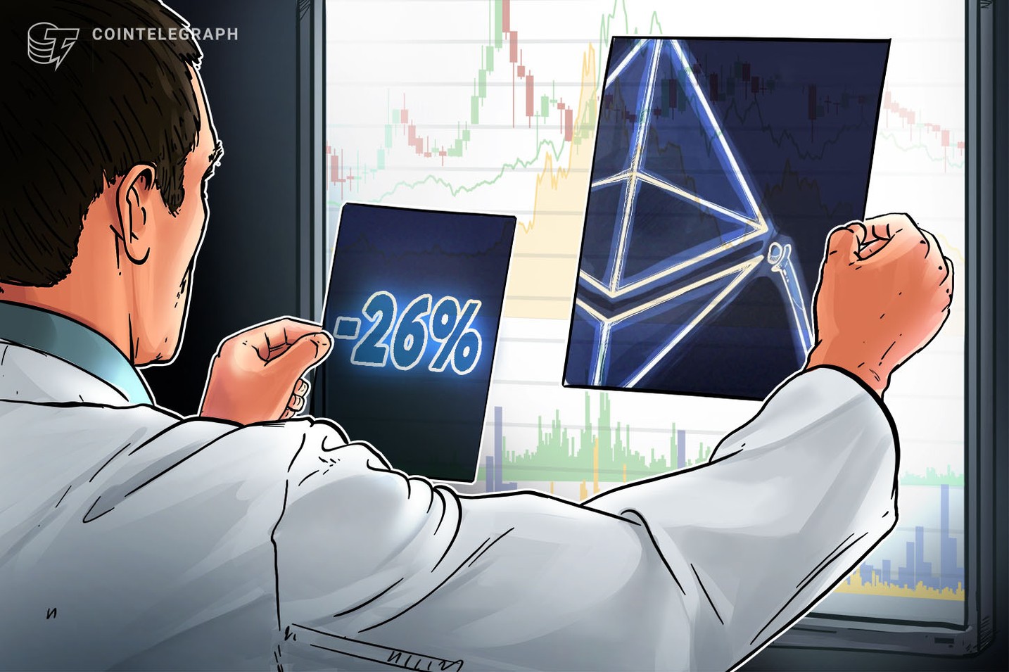 Harga Ether jatuh 26% sejak pelancaran ETF kerana bekalan meningkat sebanyak 60,500 ETH