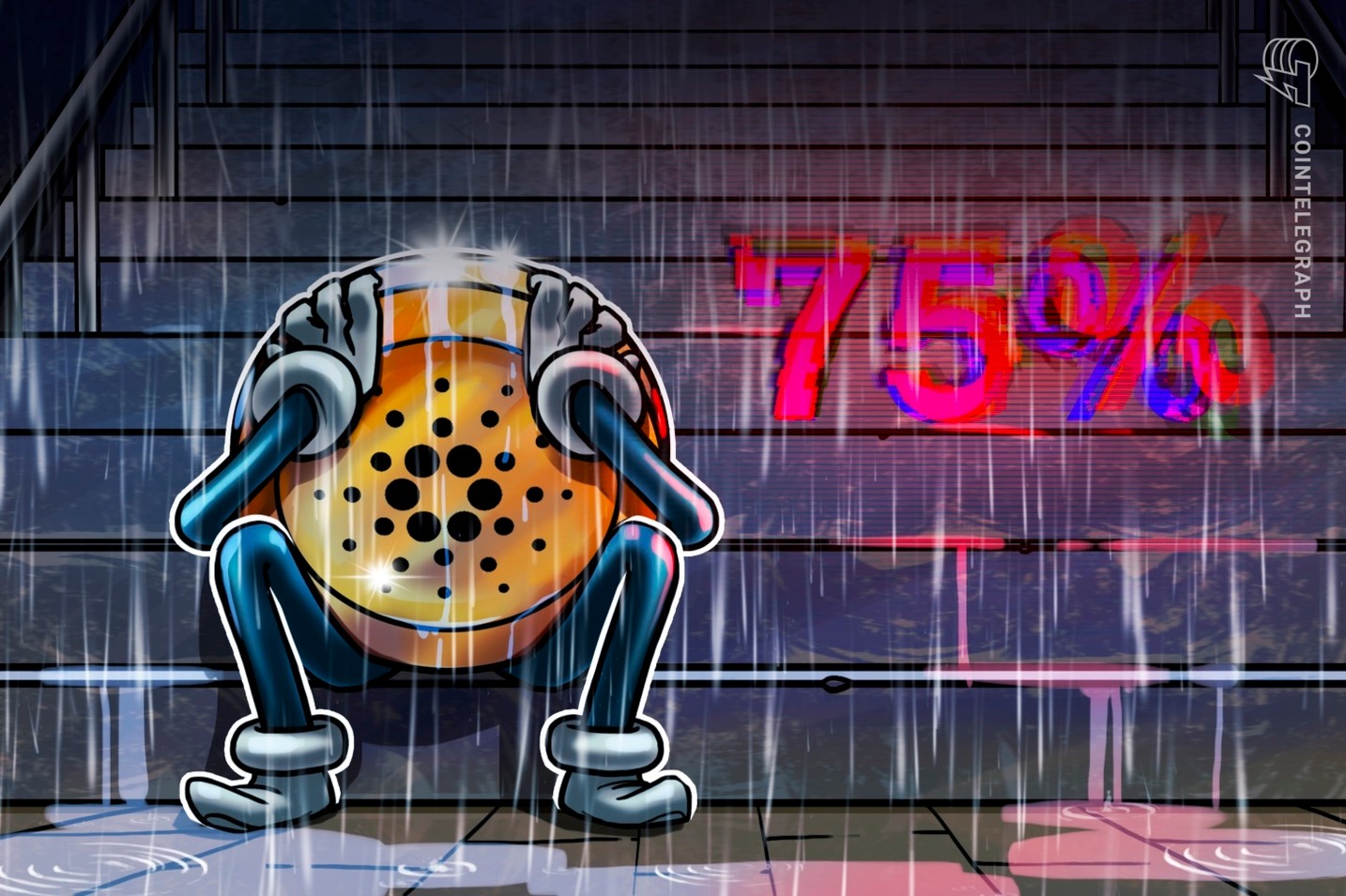 Cardano down 75% vs. Bitcoin 2 years after Charles Hoskinson questioned BTC longevity