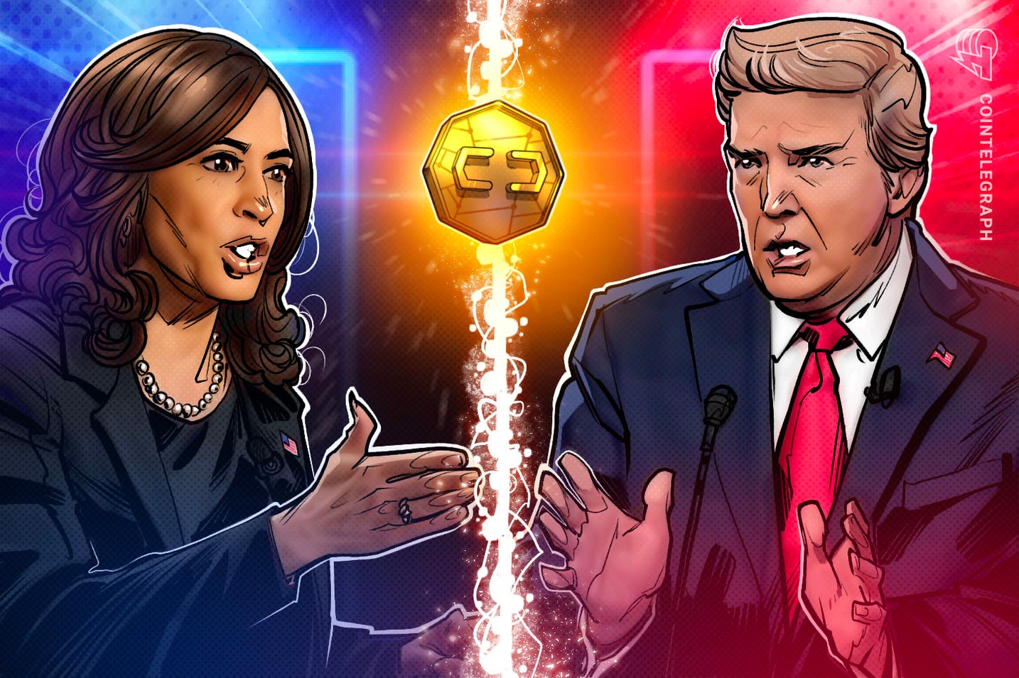 Defensores pedem que criptomoedas sejam discutidas no debate presidencial dos EUA