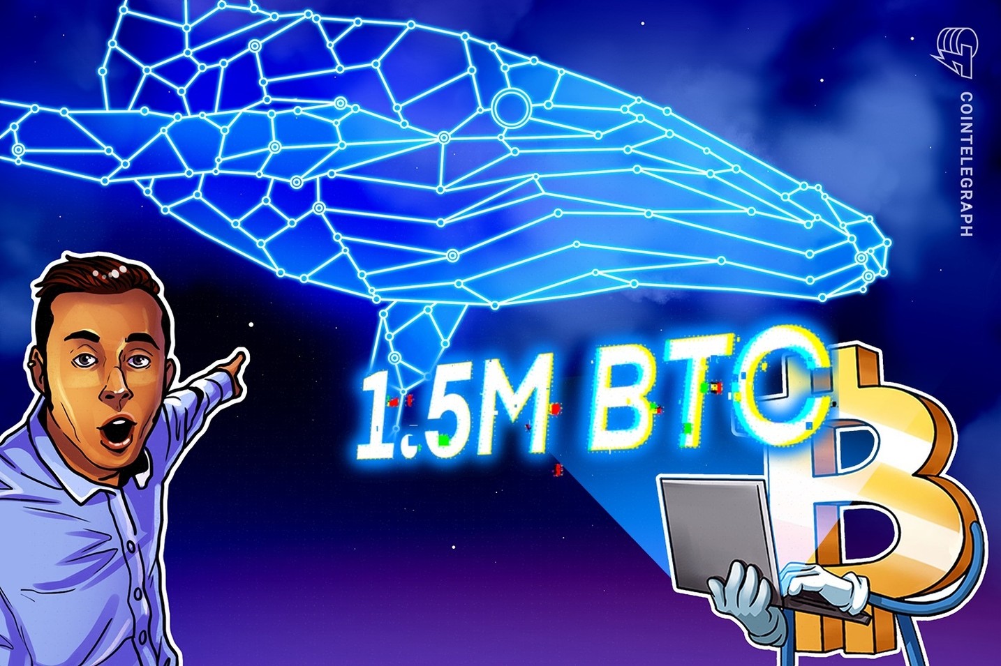 Ganhos de preço do BTC estão ‘no horizonte' à medida que as baleias Bitcoin compram 1,5 milhão de BTC, aponta análise