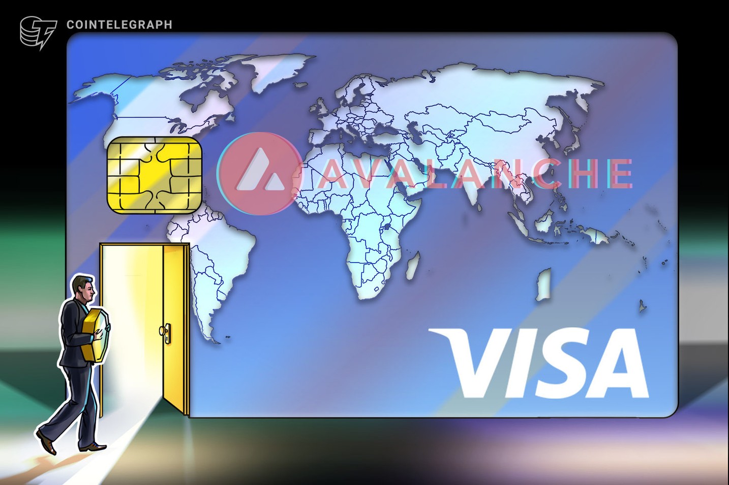 Fundação Avalanche lança cartão de criptomoedas da Visa