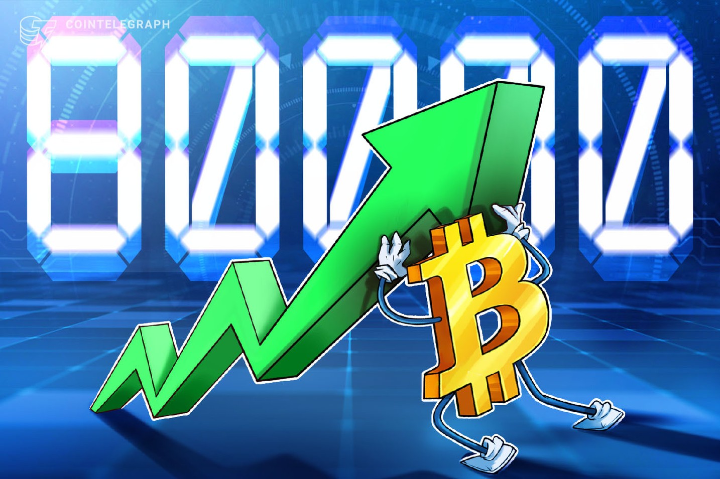 ビットコイン、強気なデリバティブのトレンドで8万ドルへ向かう