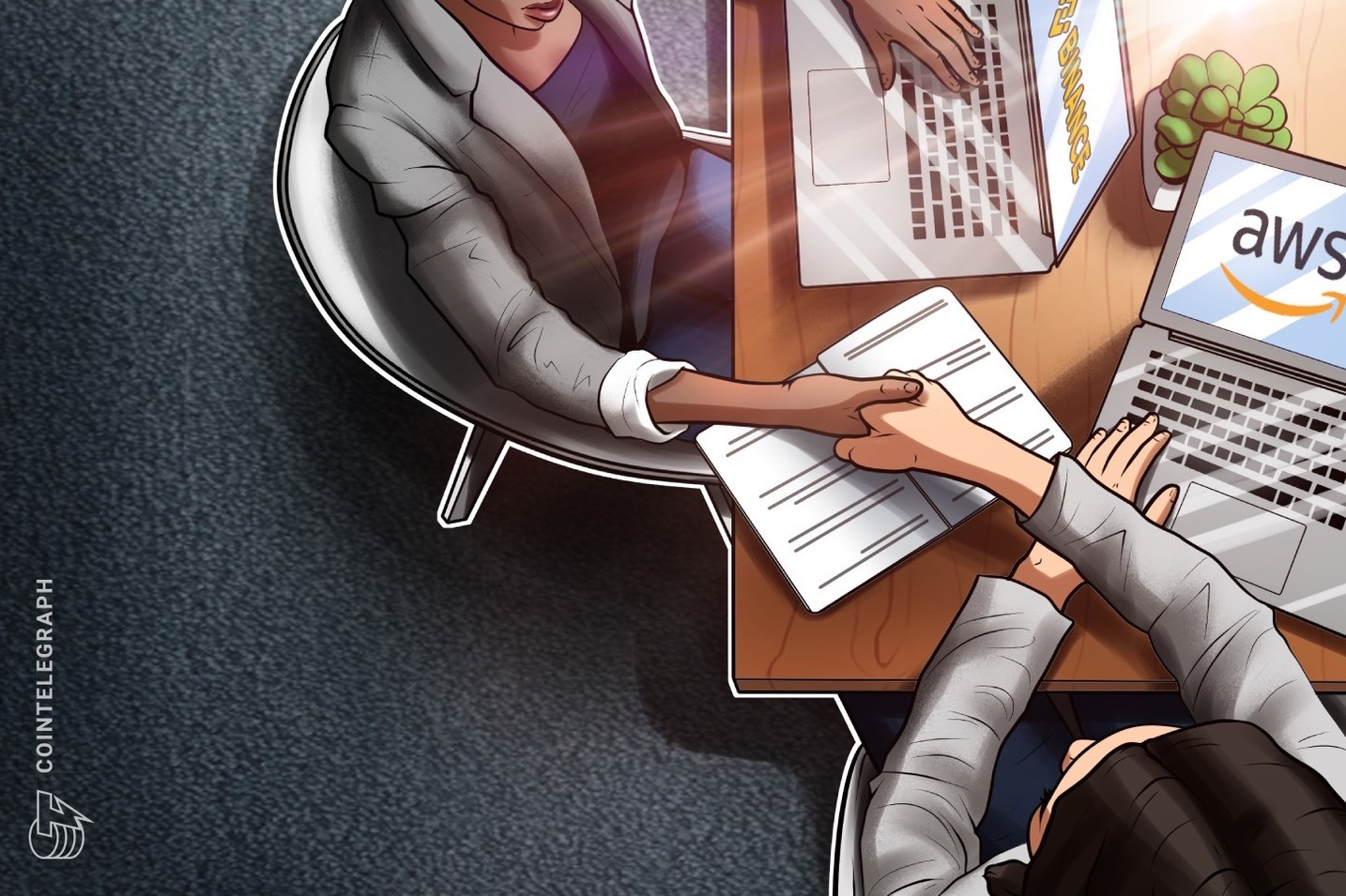 Binance partners with Amazon Web Services to enhance user experience