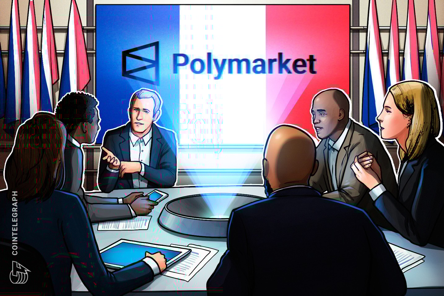 França considera proibir a plataforma de apostas em cripto Polymarket