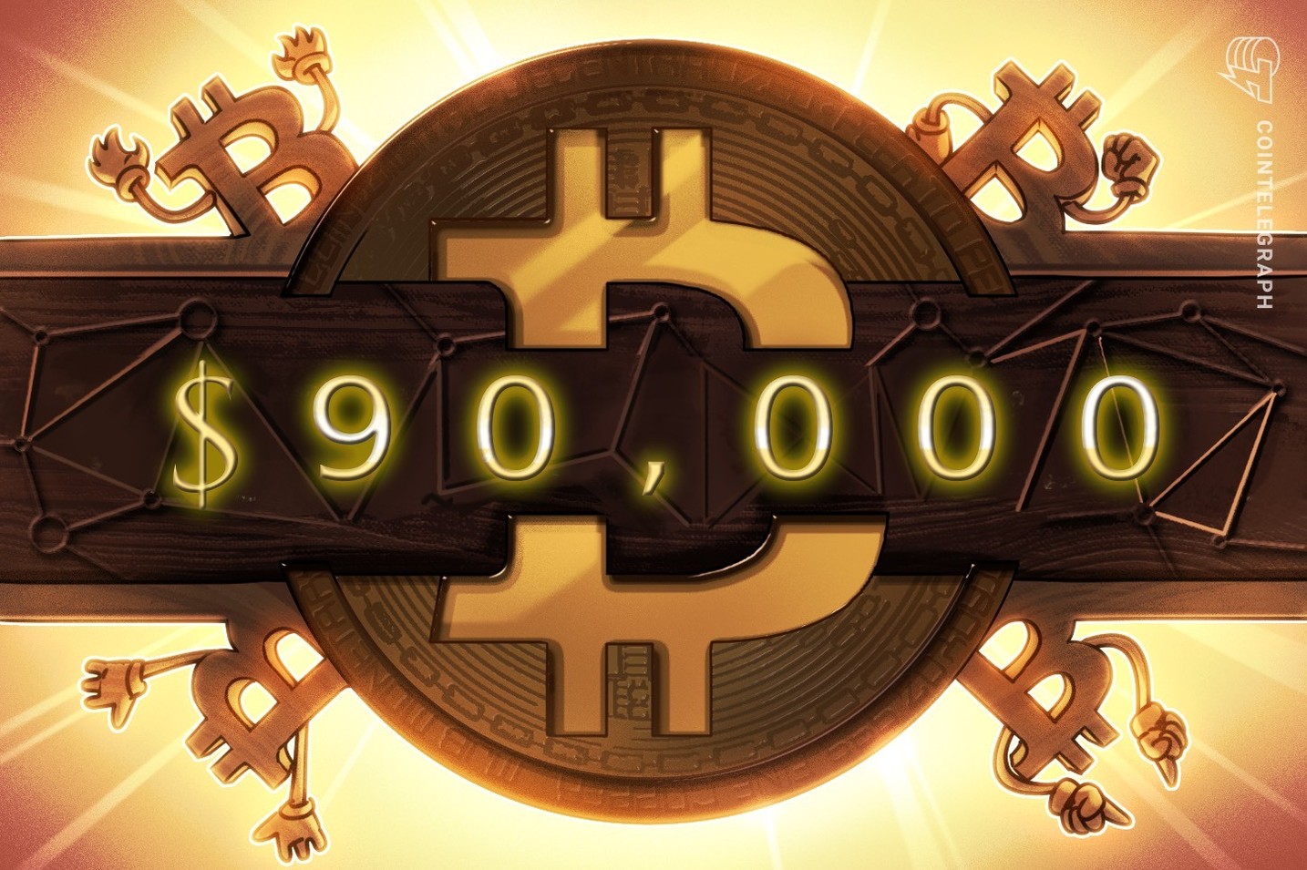 Crypto : Bitcoin dépasse 90K $ dans un rallye fulgurant de 24 heures