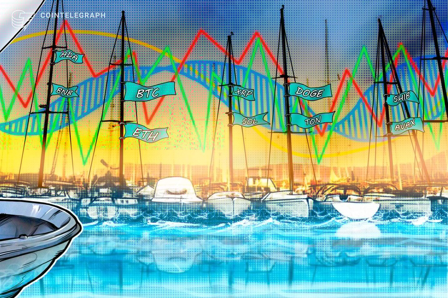 10万ドルに向けて上昇　仮想通貨チャート分析：ビットコイン・イーサ・XRP（リップル）・ソラナ