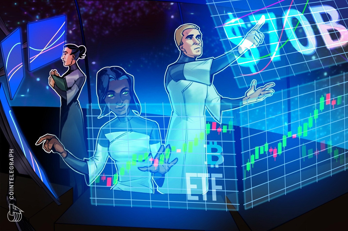 'BITSANITY': أسهم البيتكوين والصناديق المتداولة تحطّم الأرقام القياسية بحجم تداول يصل إلى 70 مليار دولار