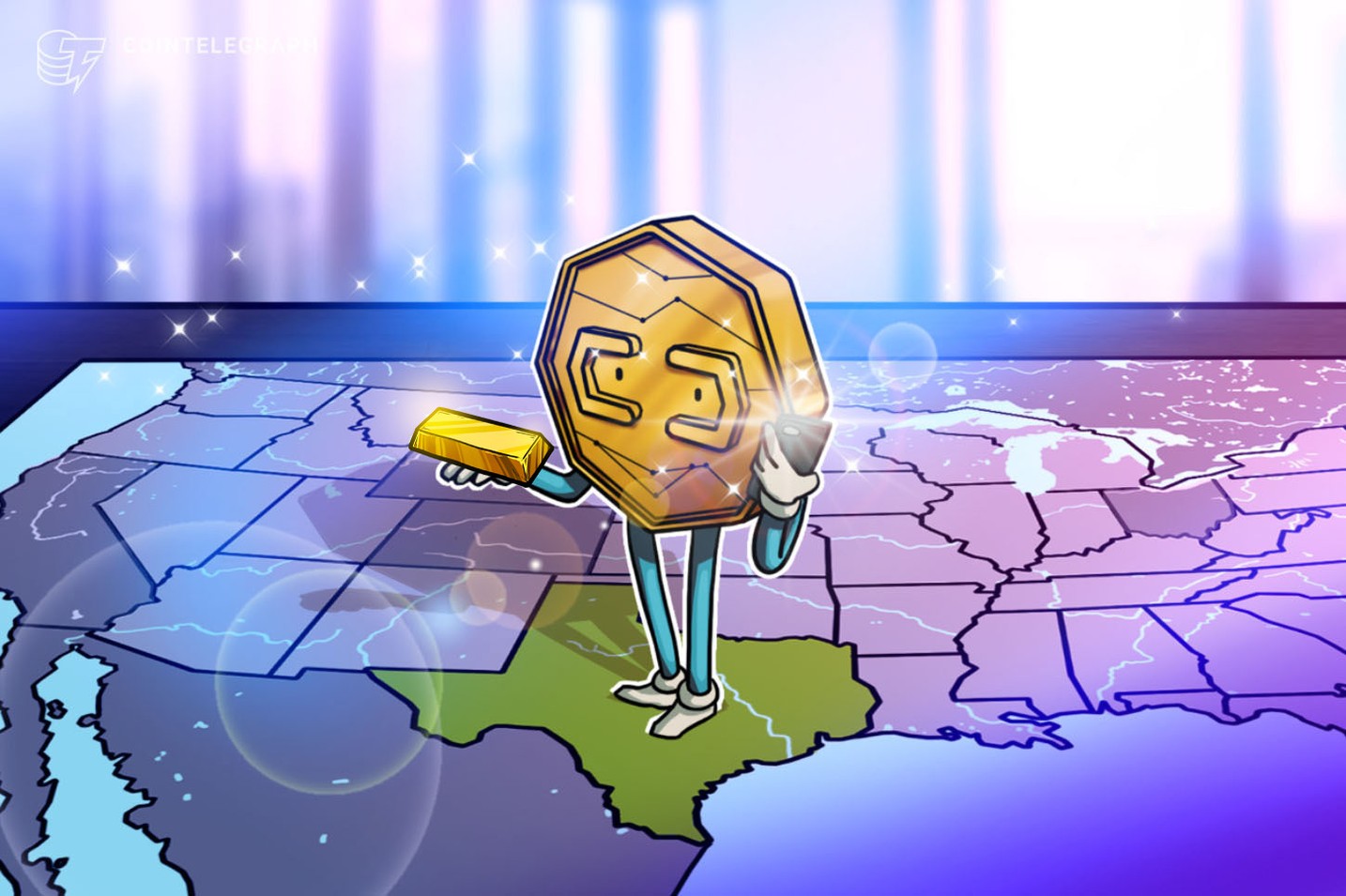 Moeda lastreada em ouro do Texas busca impulsionar a adoção do Bitcoin, afirma legislador