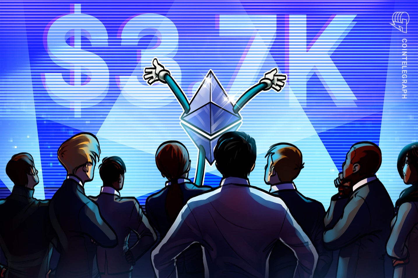 Ether punta a 3.700$, nonostante sell-off di $1,3 miliardi da parte delle whale