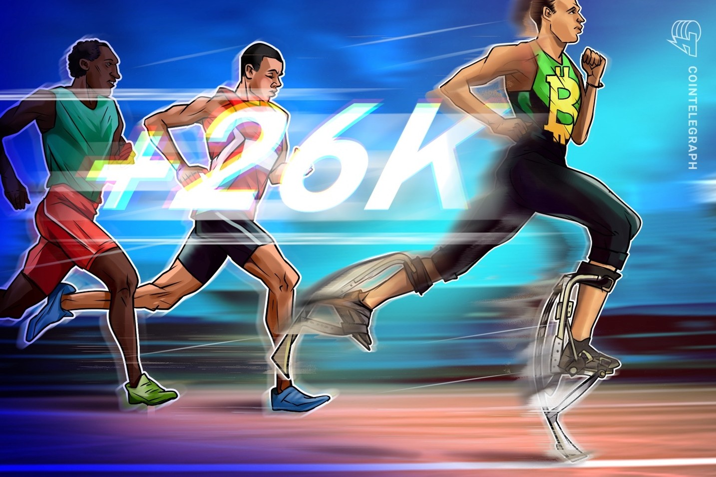 Bitcoin quebra recorde com o maior mensal do BTC a US$ 26 mil