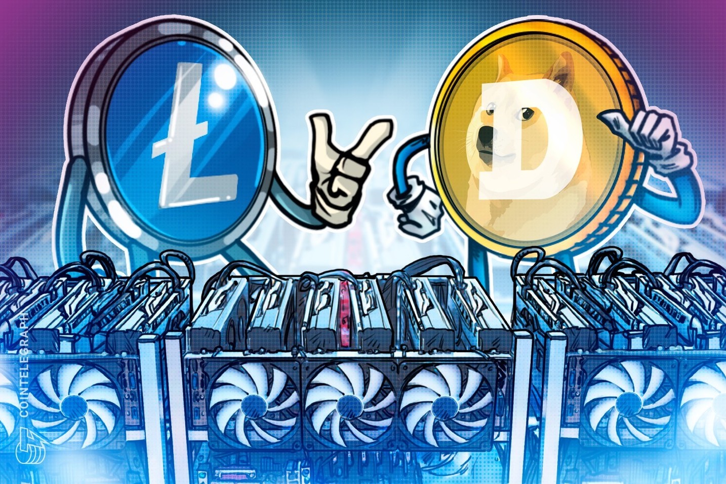 BITマイニング　ドージコインやライトコインのマイニングで利益拡大