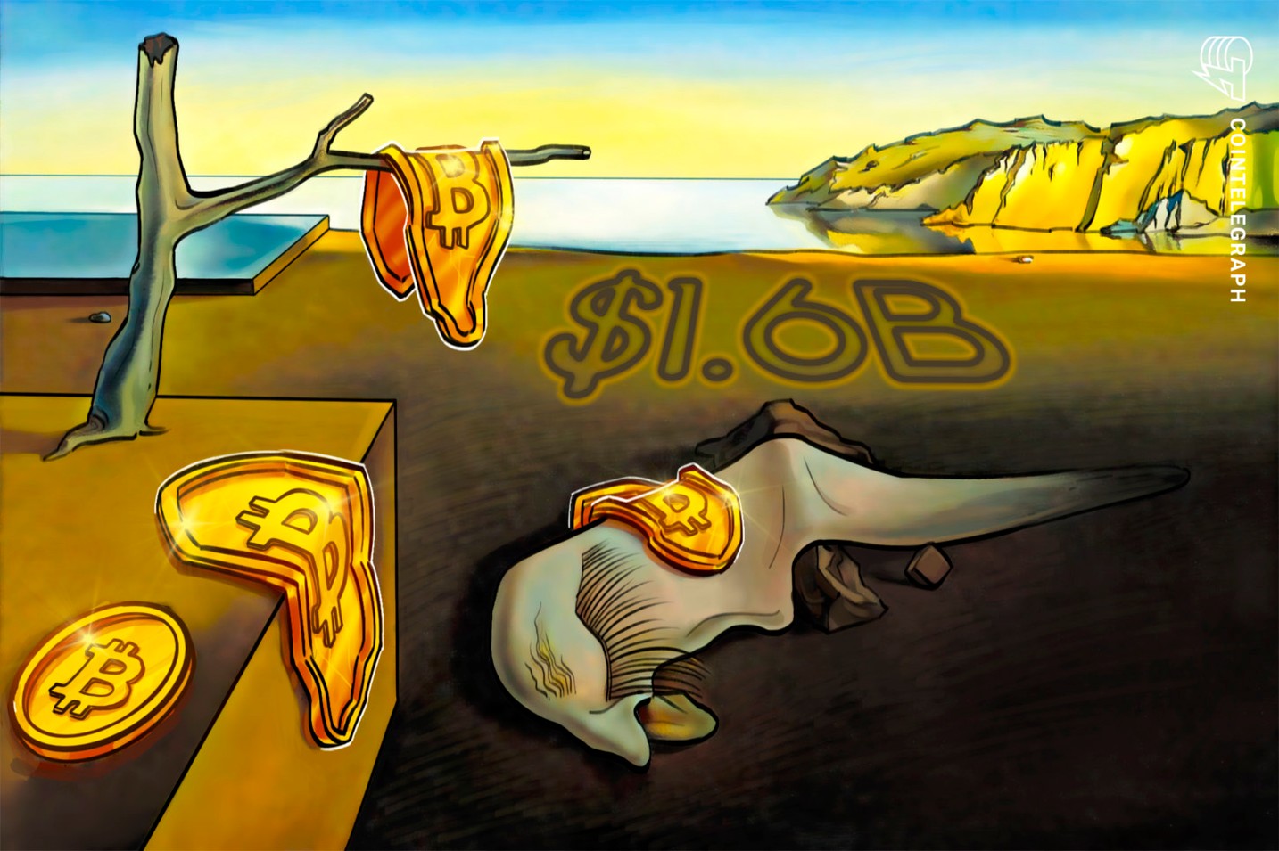 Bitcoin vê a maior liquidação desde 2021, com reinicialização 'louca' eliminando US$ 1,6 bilhão