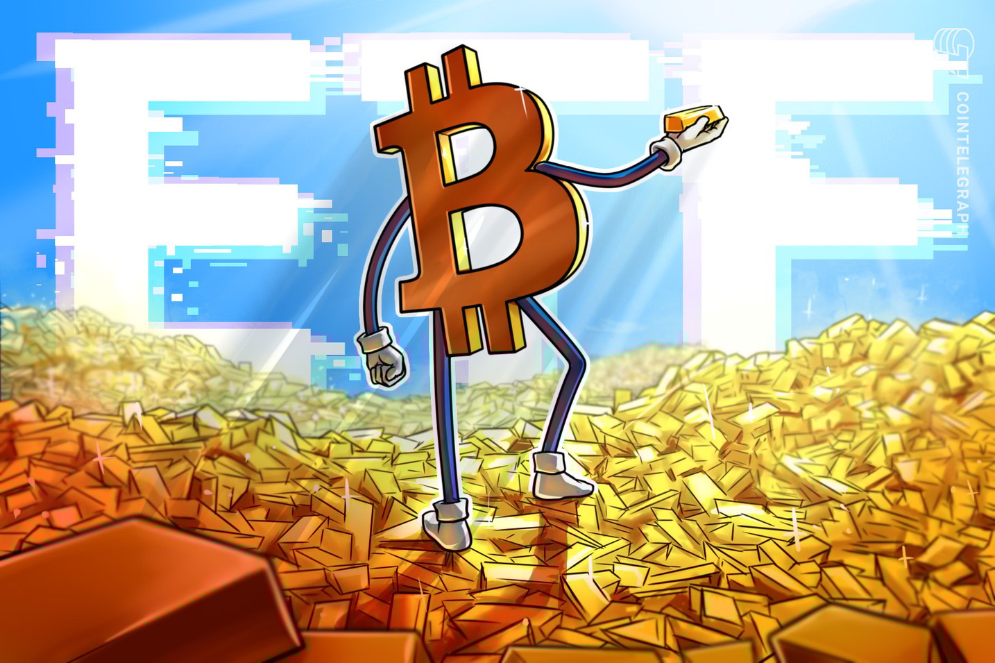 ビットコインETFが金ETFのAUMで逆転＝K33リサーチ