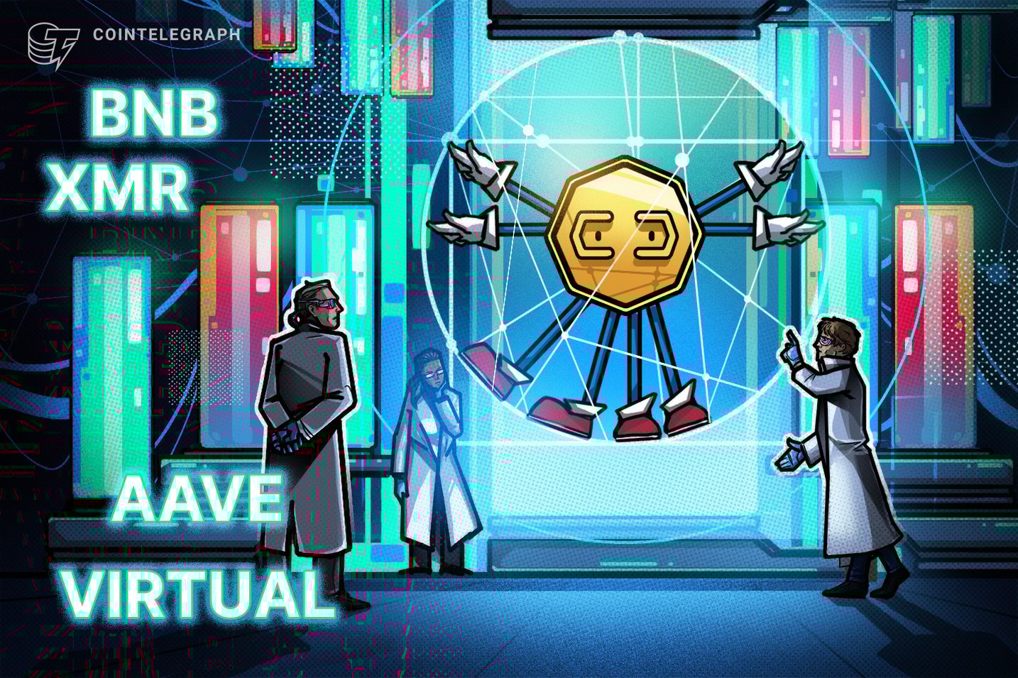 Padrão gráfico do Bitcoin sugere queda abaixo de US$ 80 mil: BNB, AAVE, XMR e VIRTUAL ainda parecem fortes