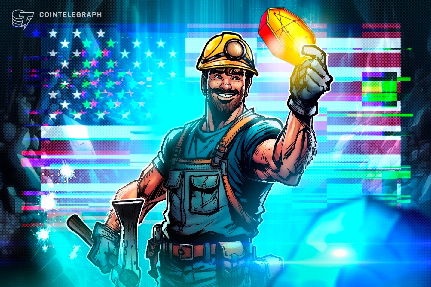 ビットコインのハッシュレート　米国が40％のシェアを占める＝レポート