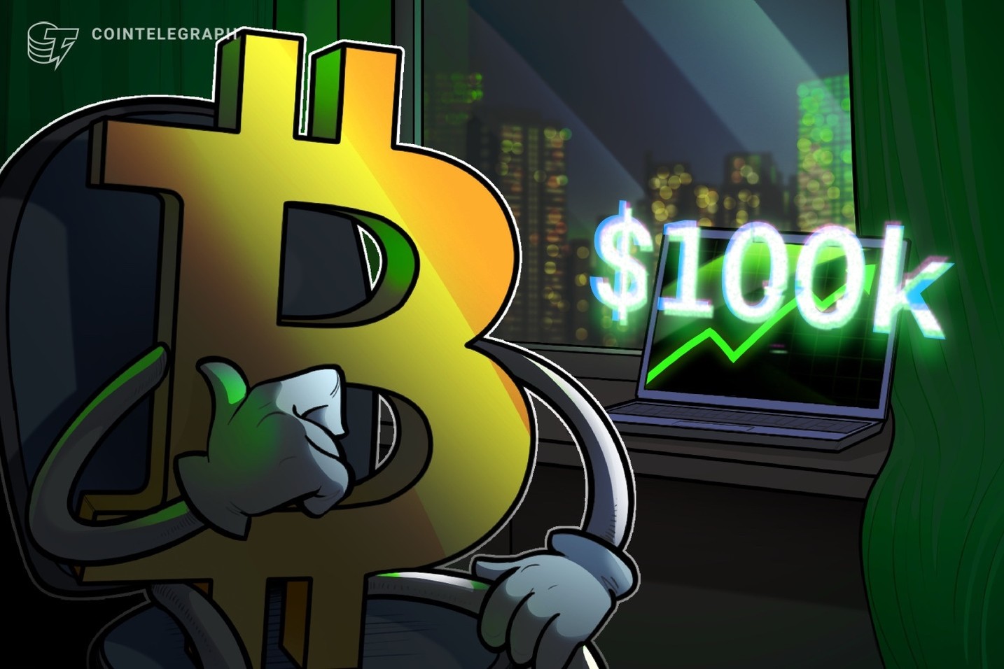 ビットコインは10万ドルを取り戻せるか？ 仮想通貨取引所へのBTC流入減少　売り圧力低下を示唆