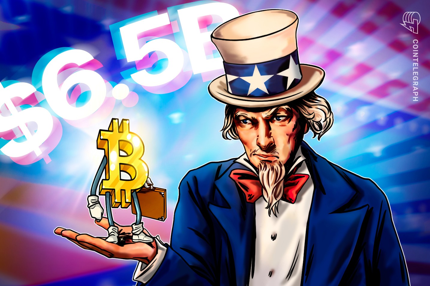 EUA são autorizados a vender US$ 6,5 bilhões em Bitcoin — Isso derrubará o preço do BTC?