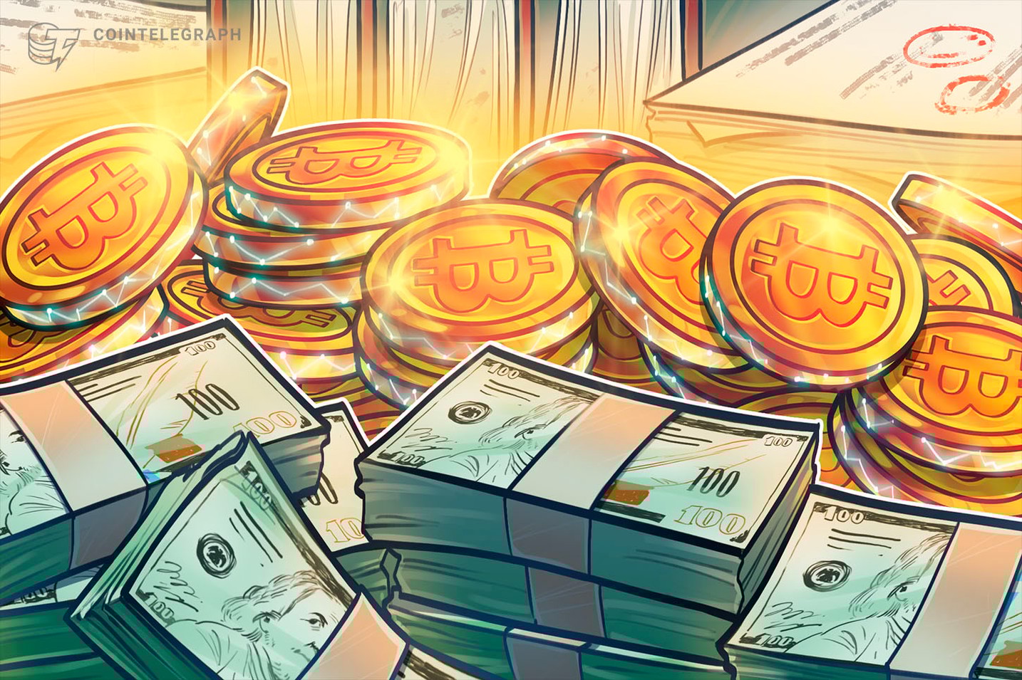 Rumble社がビットコインを購入、同社株価は80%増