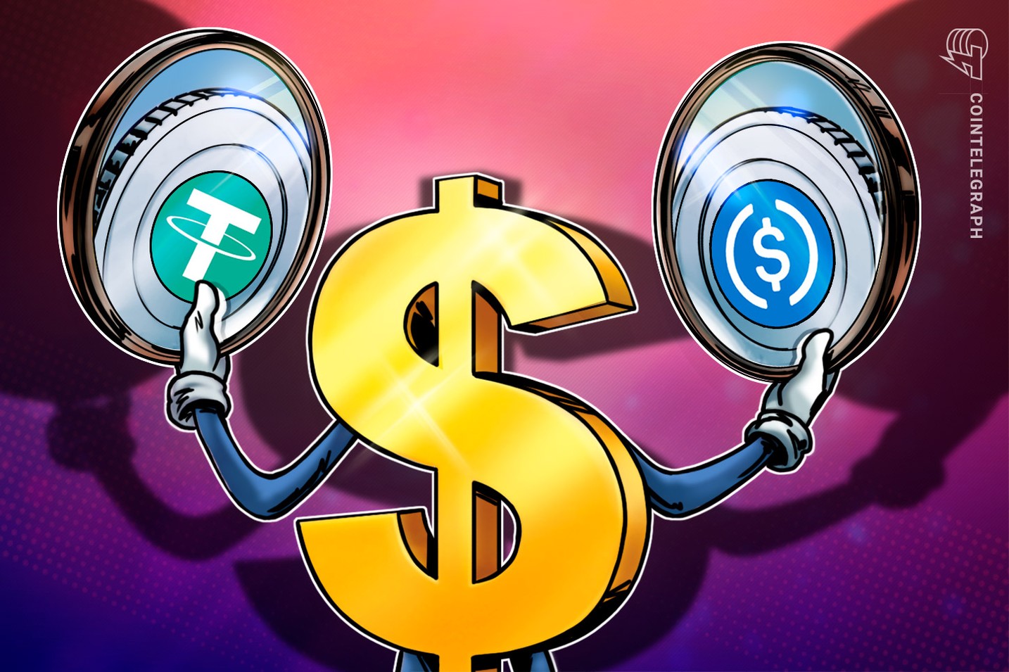 L'USDC de Circle a surclassé l’USDT de Tether en terme de croissance de capitalisation boursière en 2024